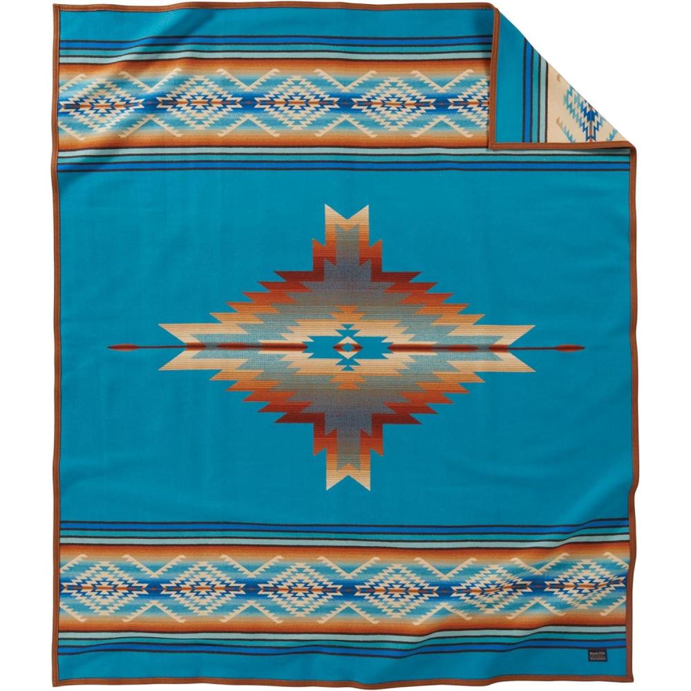 imagePendleton Los OJOS Queen BlanketPagosa Springs Turquoise
