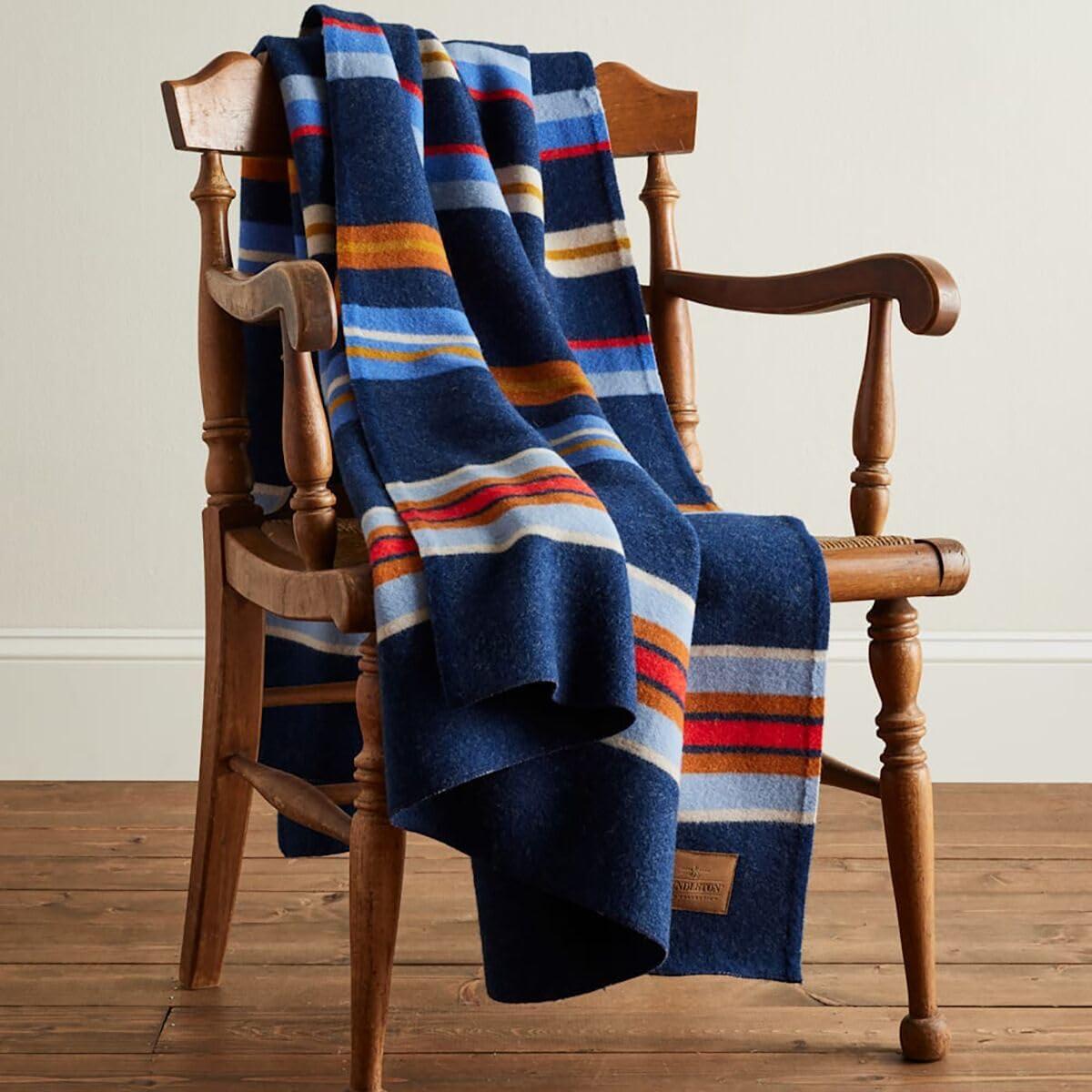 imagePendleton Bridger Stripe Wool Throw