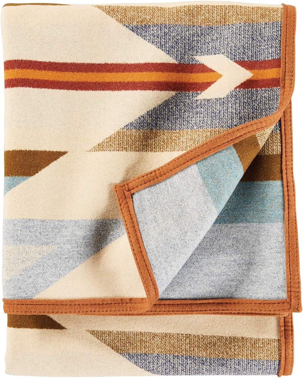 imagePendleton Twin Wyeth Trail Blanket WheatTan
