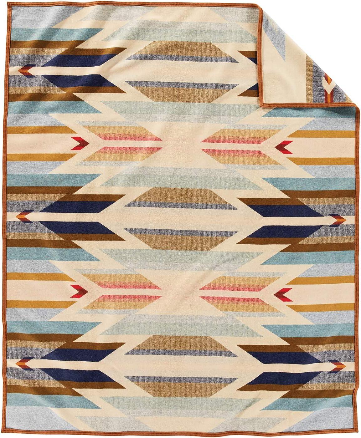 imagePendleton Twin Wyeth Trail Blanket WheatTan