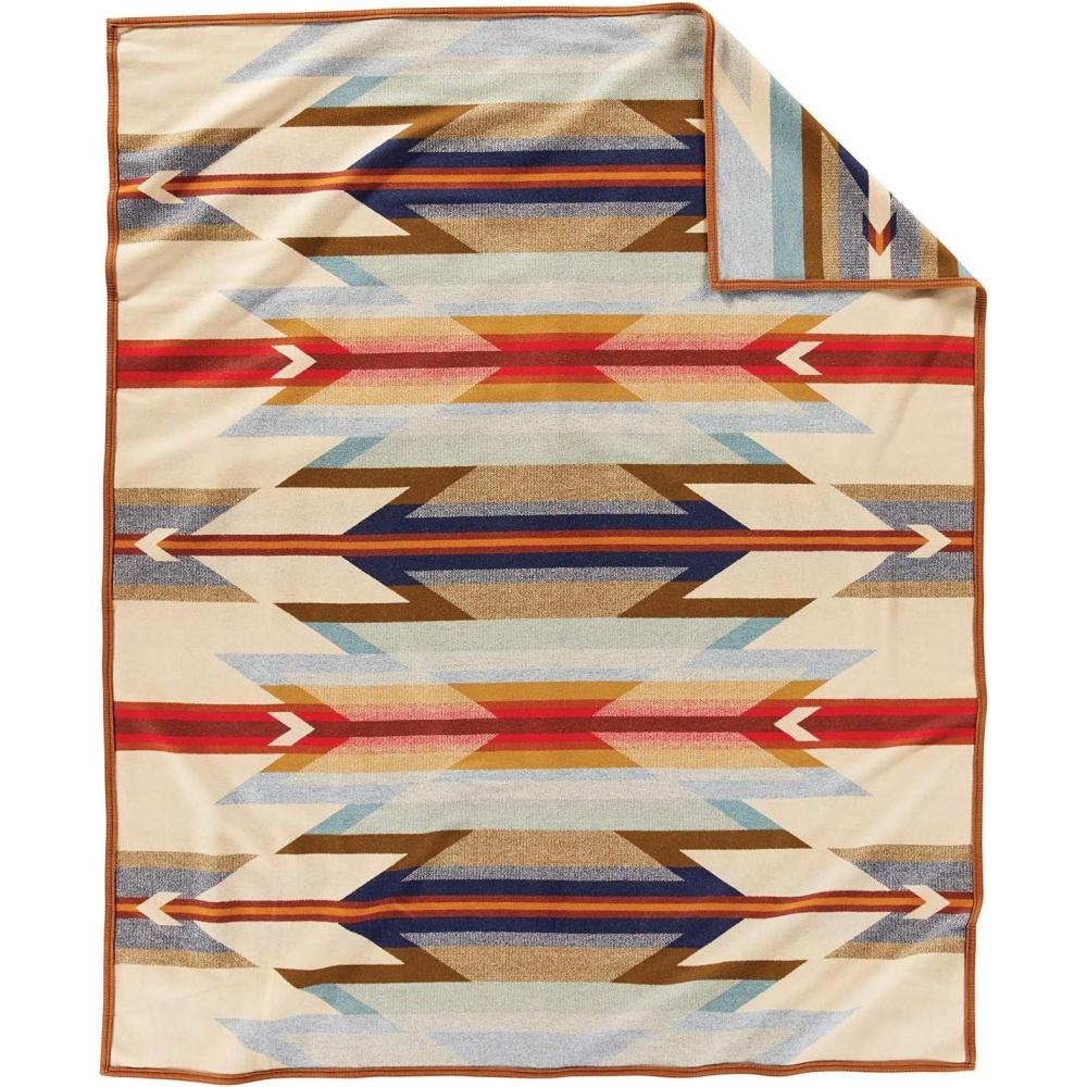 imagePendleton Twin Wyeth Trail Blanket WheatTan