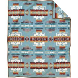 Pendleton Chief Joseph Aqua Blanket Queen