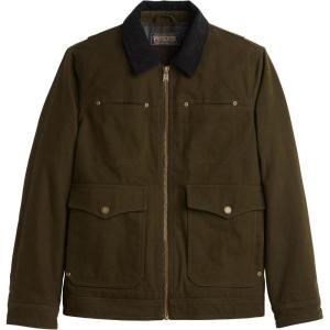 Pendleton Men’s Carson City Ranch Coat, Rugged 12oz Cotton Canvas(Dark Olive)