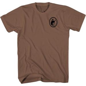 Pendleton Men’s Vintage Logo & Heritage Graphic T-Shirt(Brown/Black Pendleton Whisky)