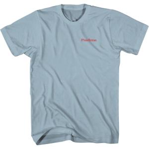 Pendleton Men’s Vintage Logo & Heritage Graphic T-Shirt(Light Blue Freshwater Fishing)