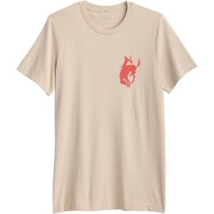 Pendleton Men’s Vintage Logo & Heritage Graphic T-Shirt(Tan/Red)