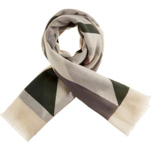 Pendleton womens Oversized Featherweight Wool Scarf(Wyeth Trail Sand)