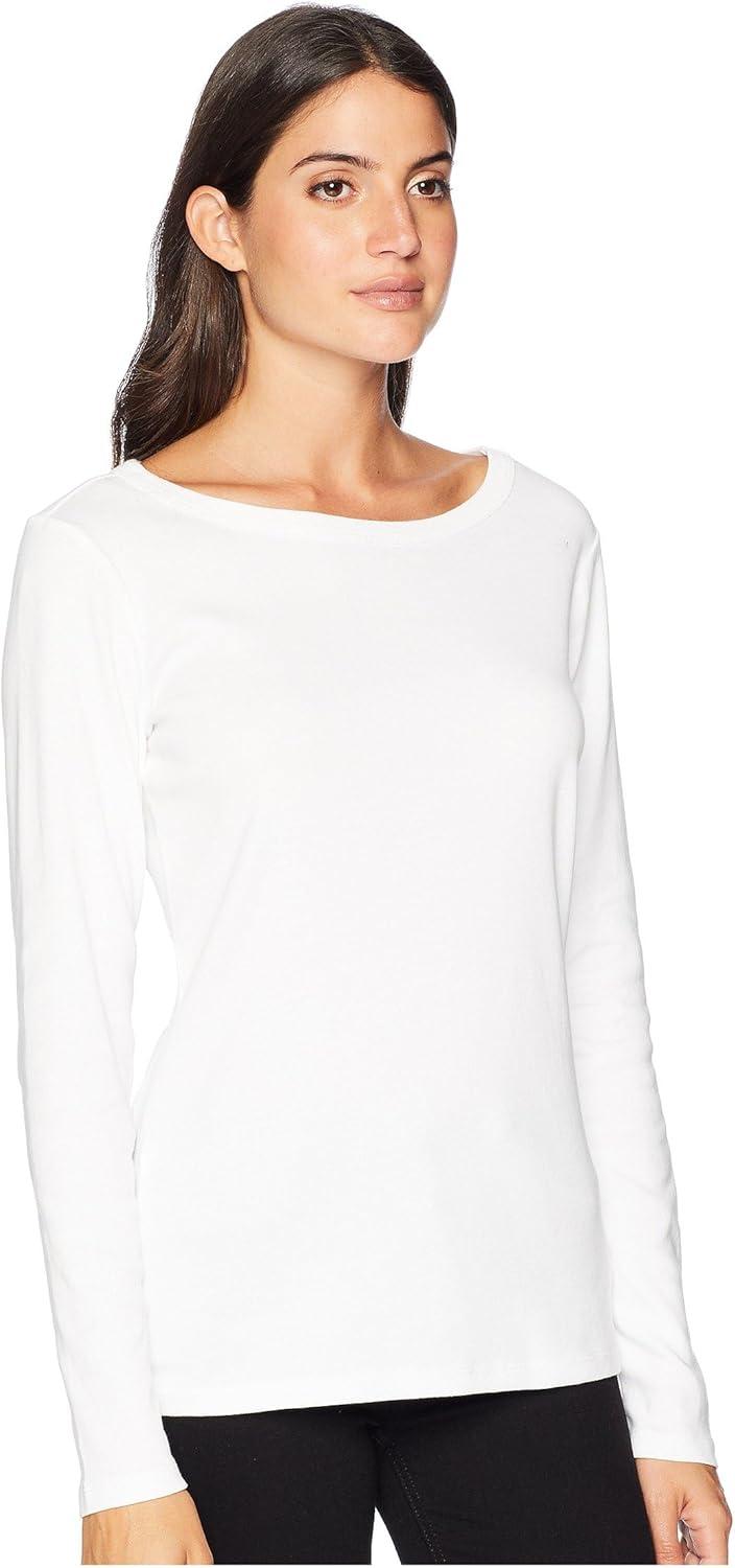imagePENDLETON Womens LongSleeve Cotton Rib Crew Tee
