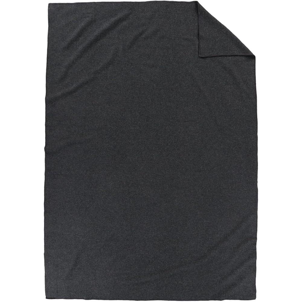 imagePendleton EcoWise Easy Care Wool Blanket Twin 66quot x 96quot 100 Wool with Whipstitch Binding All Season Washable Soft and Durable Blanket for Home and Outdoor Adventures Charcoal