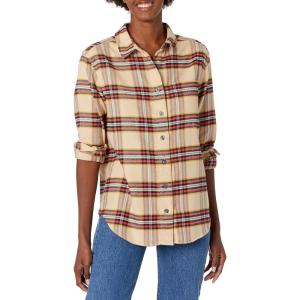 PENDLETON Women’s Long Sleeve Girlfriend Cotton Flannel Shirt