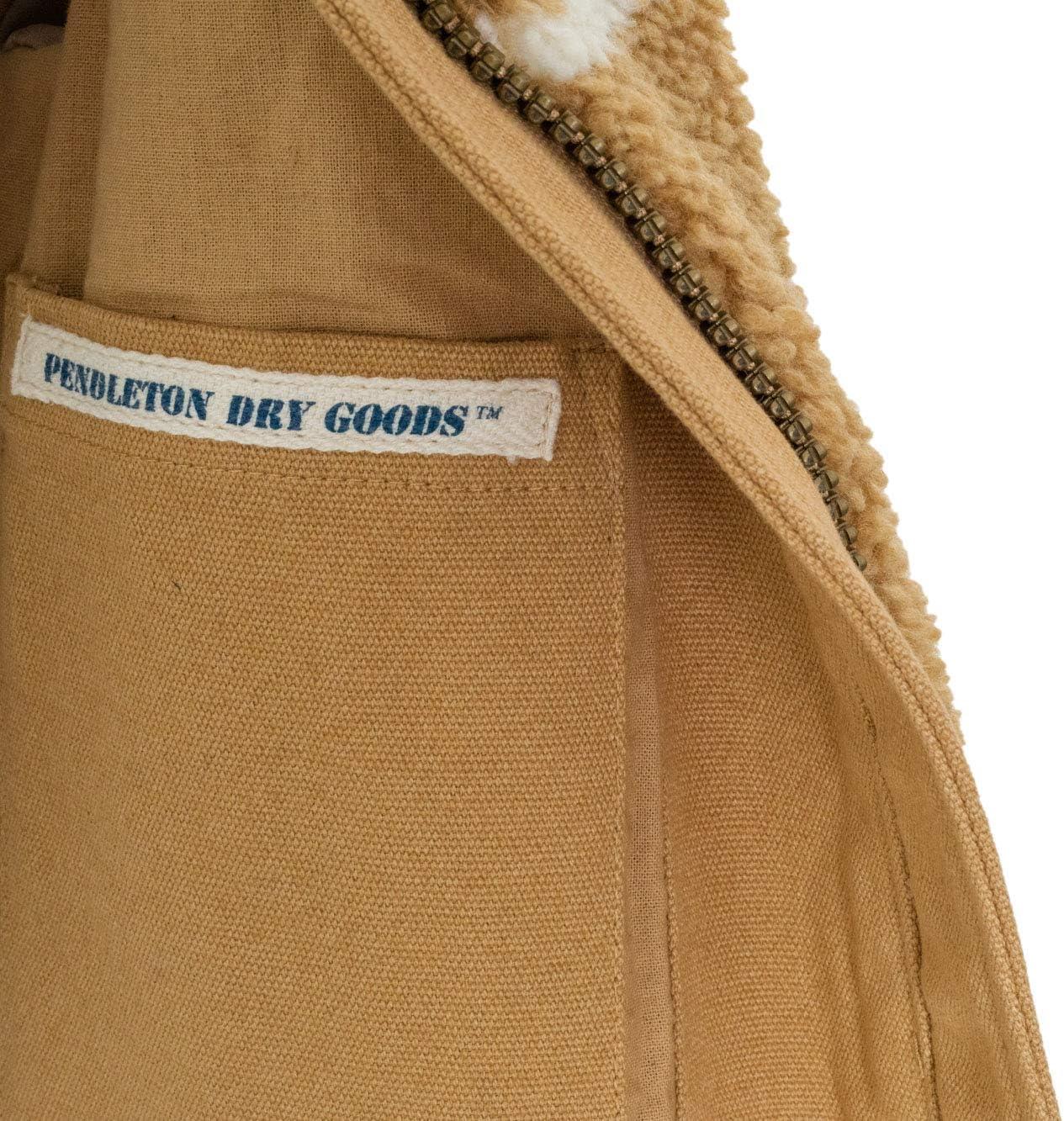 imagePendleton Brooke Fitted Canvas ampamp Sherpa Jacket with DWR Finish Chimayo Medium