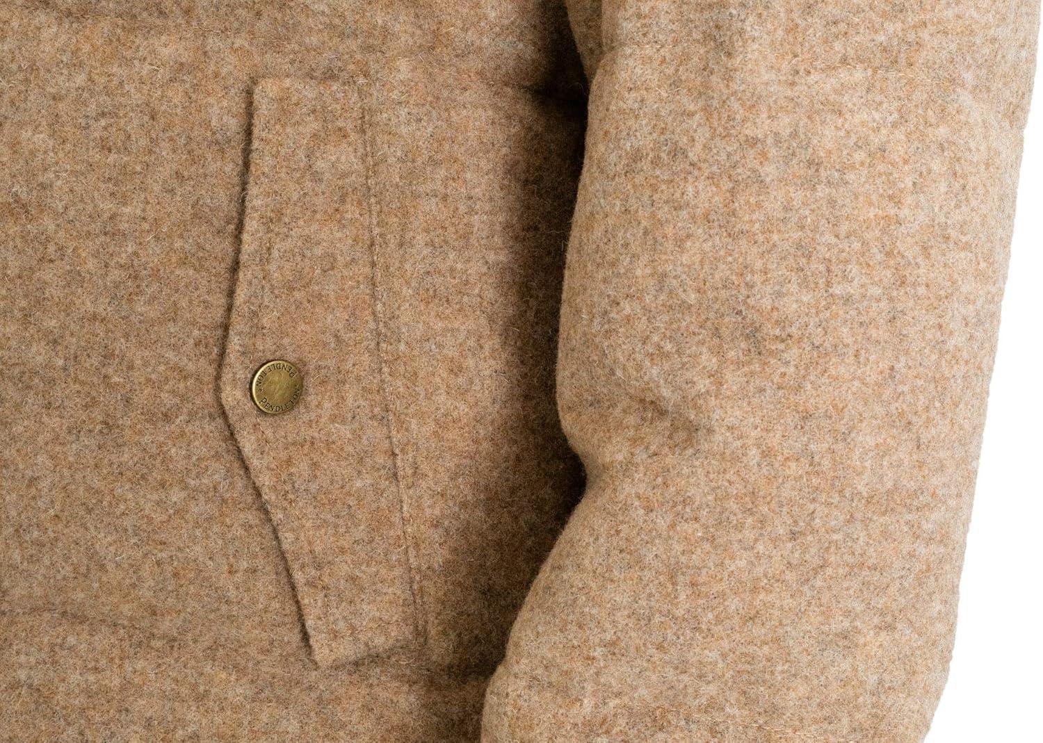 imagePendleton Oak Brook Removable Hooded Puffer Jacket Wheat Small