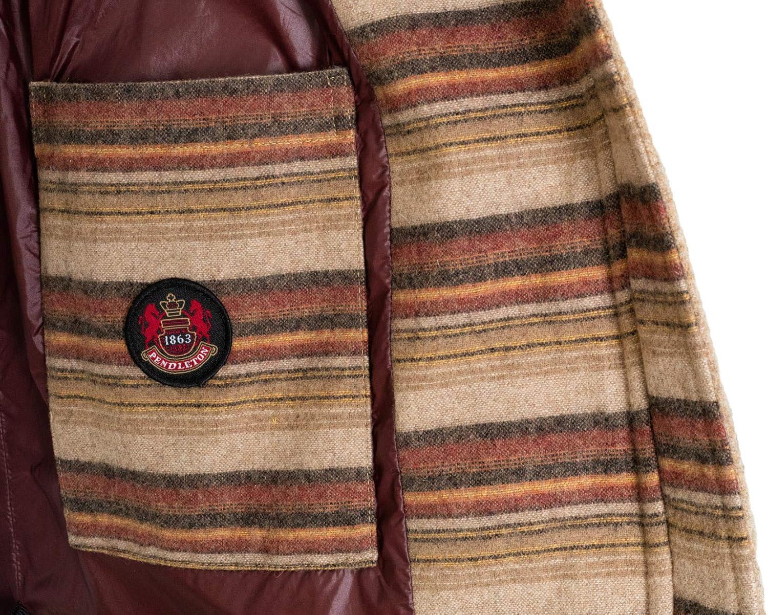 imagePendleton Oak Brook Removable Hooded Puffer Jacket Wheat Small