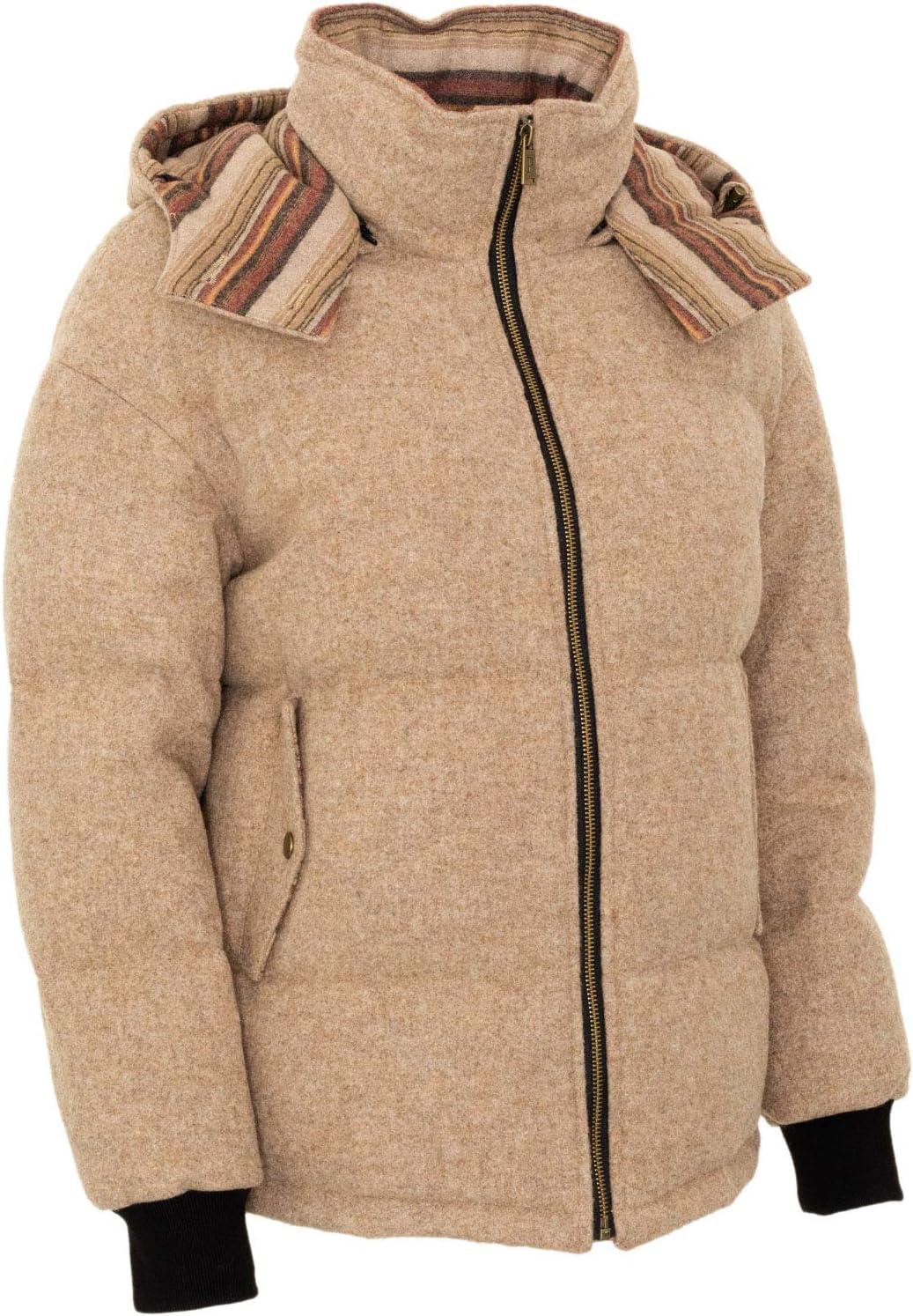 imagePendleton Oak Brook Removable Hooded Puffer Jacket Wheat Small