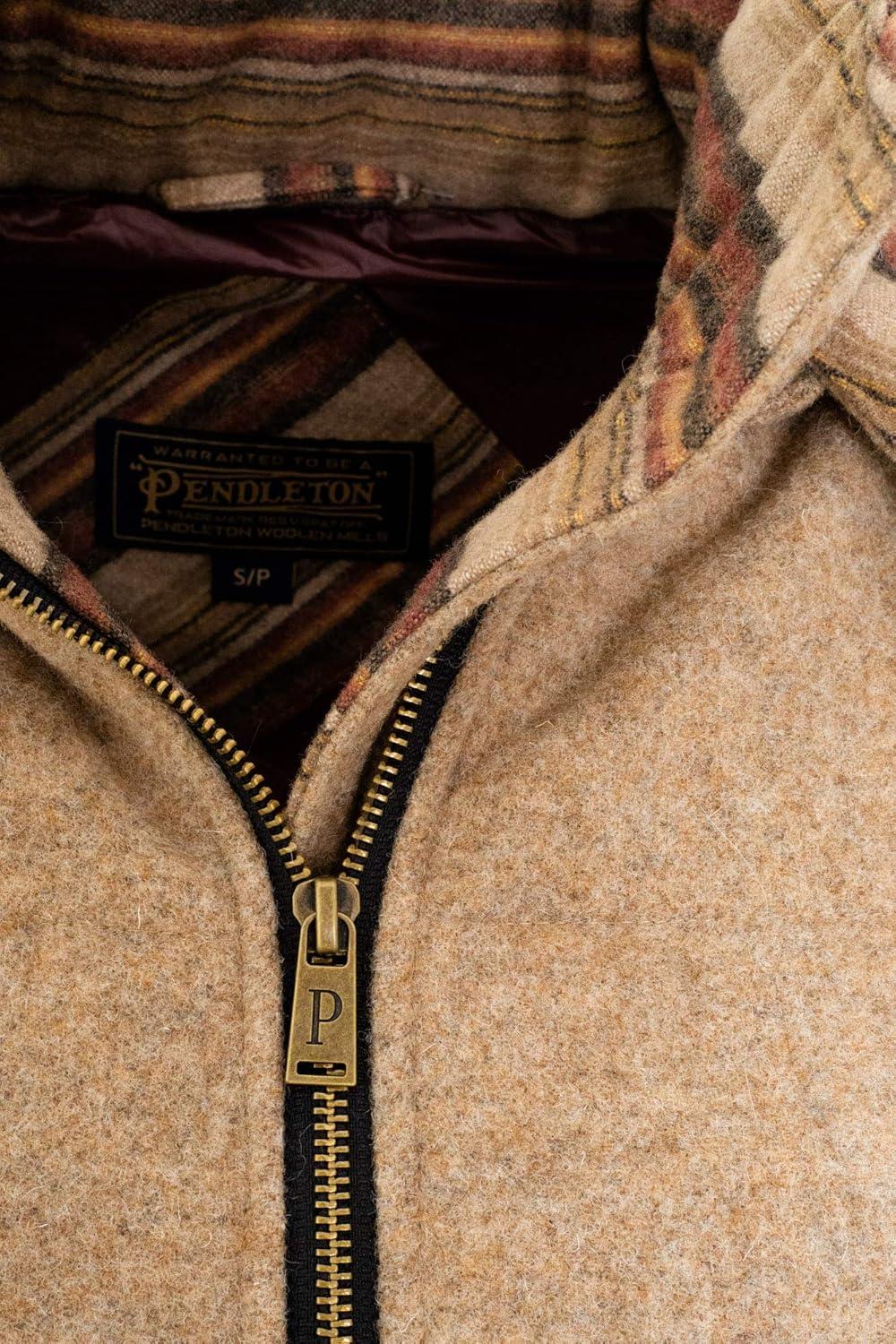 imagePendleton Oak Brook Removable Hooded Puffer Jacket Wheat Small