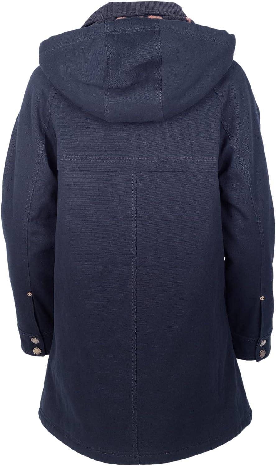 imagePendleton St Helena Raglan Duster With Corduroy Trim and Waterproof TPUDWR Black Large