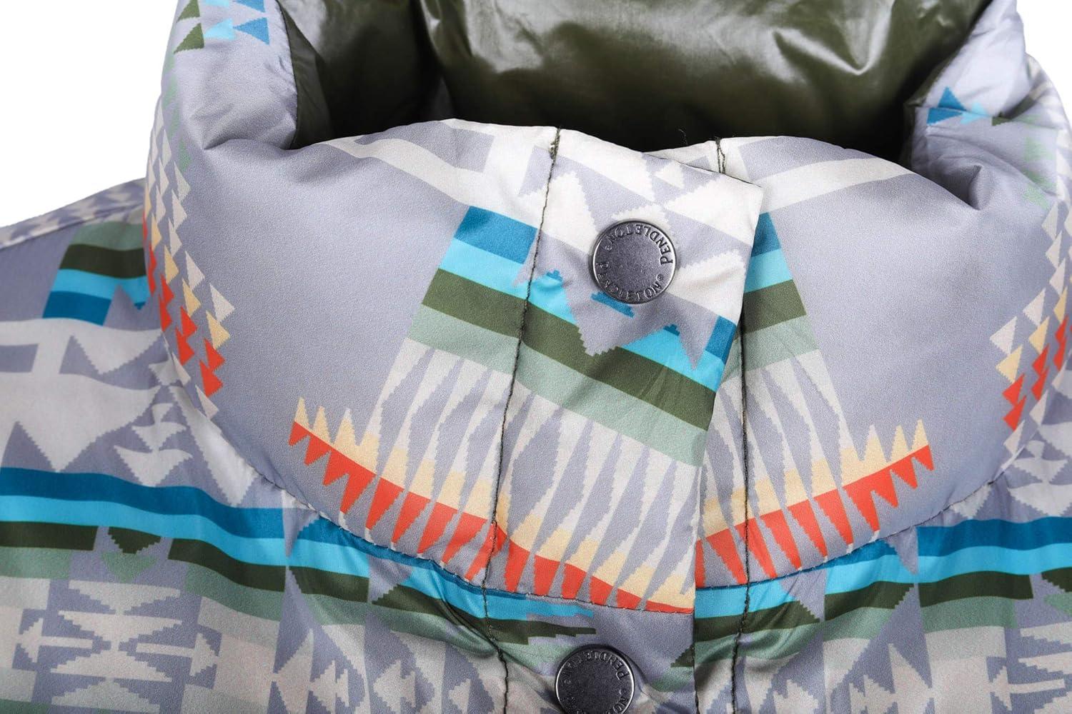 imagePendleton Womens Bitterroot Baseball Riversable Packs Into a Small Bag JacketGrey Ground