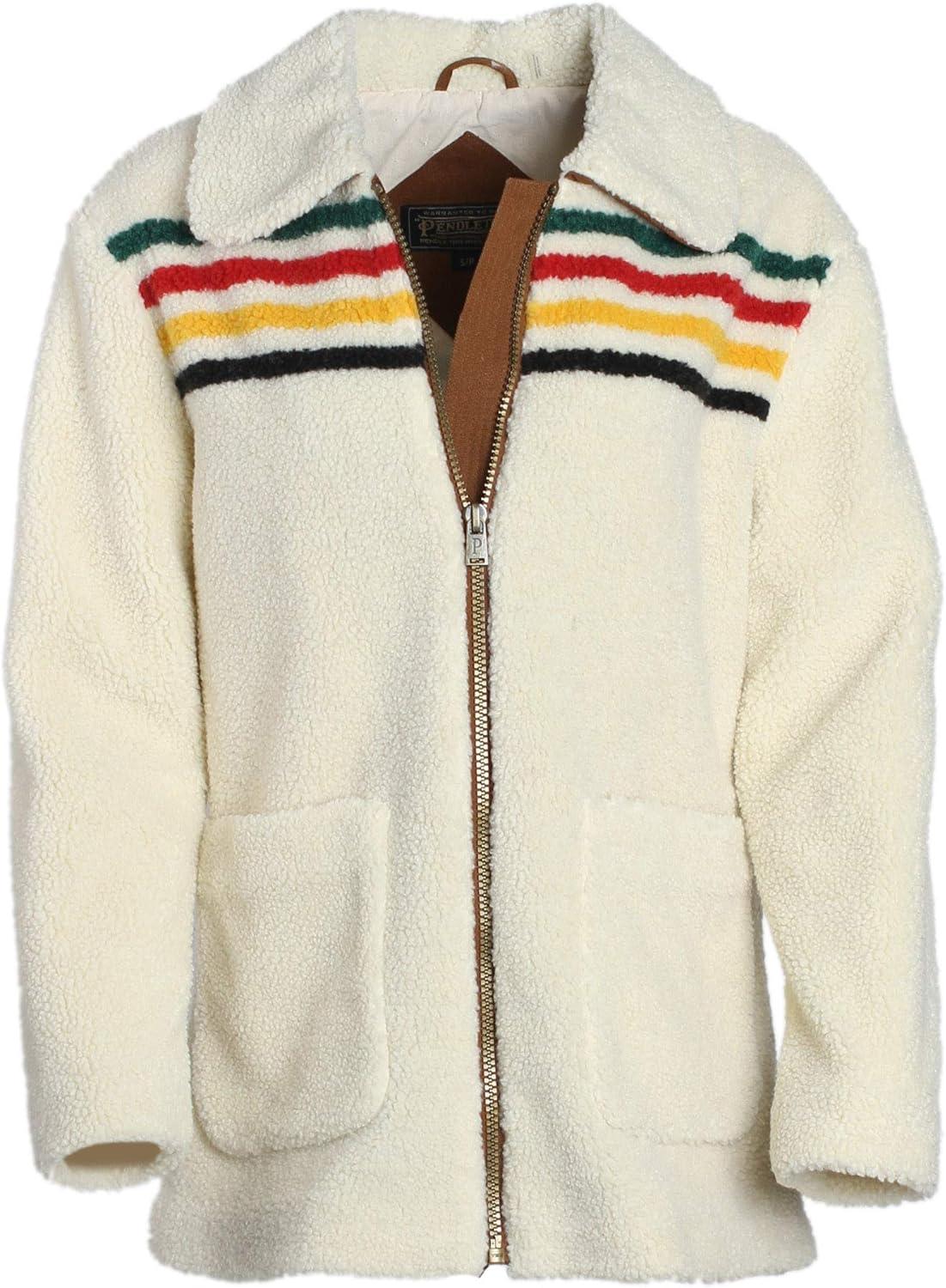 imagePendleton Womens Glacier Sunset Hip Length Barn JacketGlacier Ivory