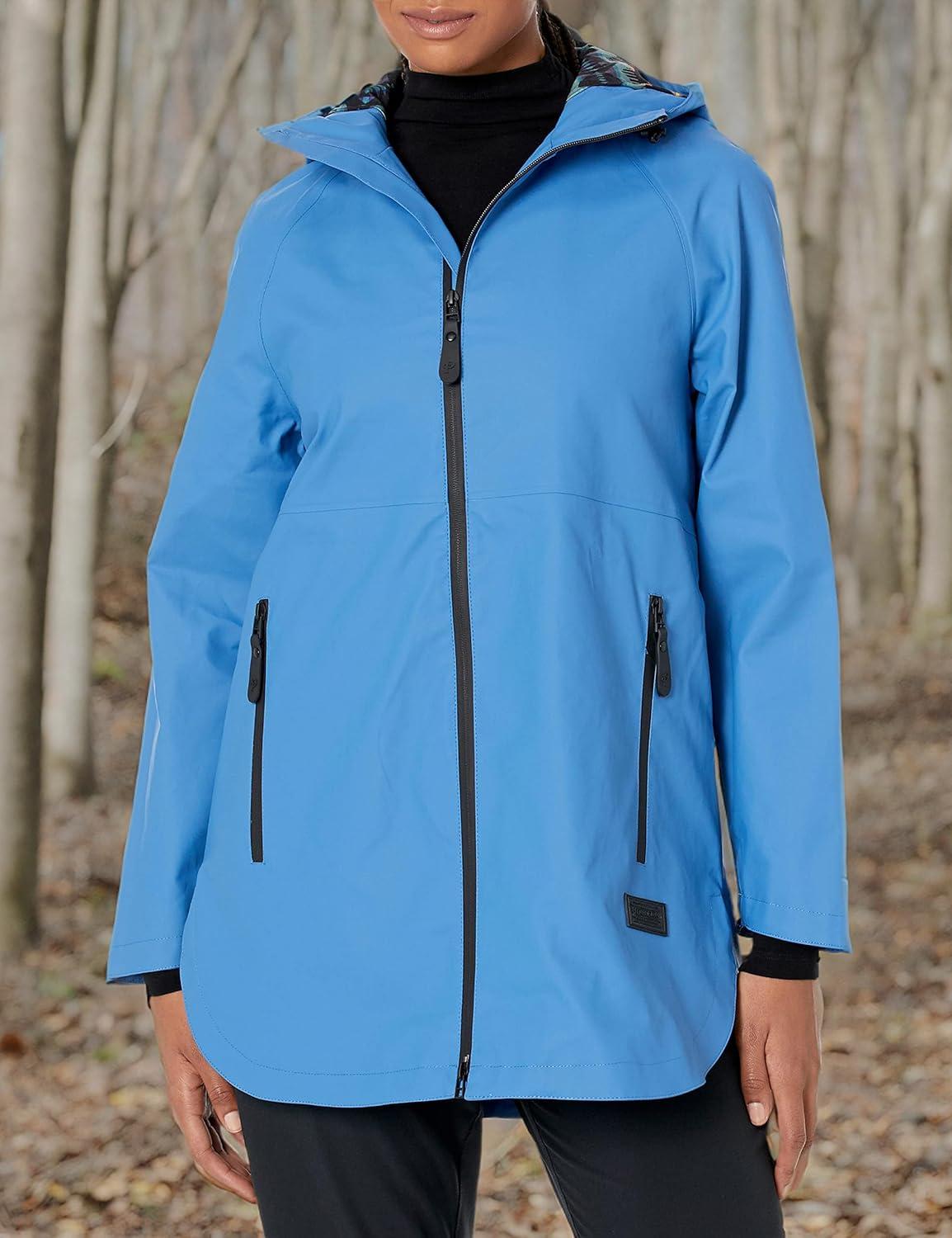 imagePendleton Womens Shoalwater Hooded Rain TopperMarine Blue