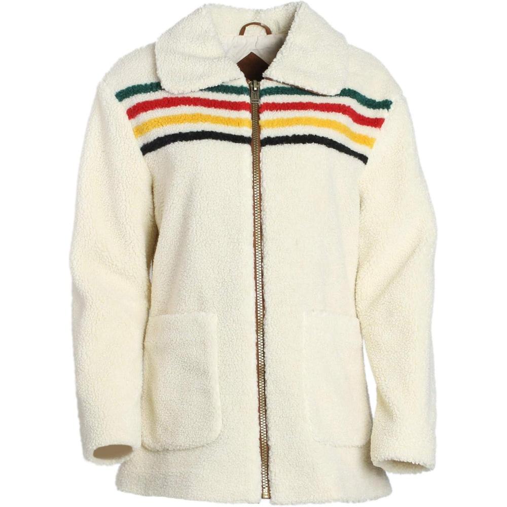 imagePendleton Womens Glacier Sunset Hip Length Barn JacketGlacier Ivory