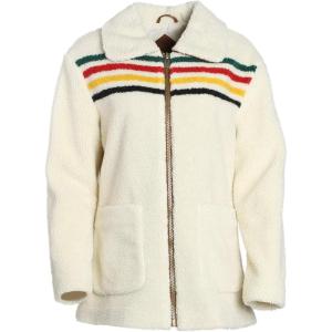 Pendleton Women’s Glacier Sunset Hip Length Barn Jacket(Glacier Ivory)