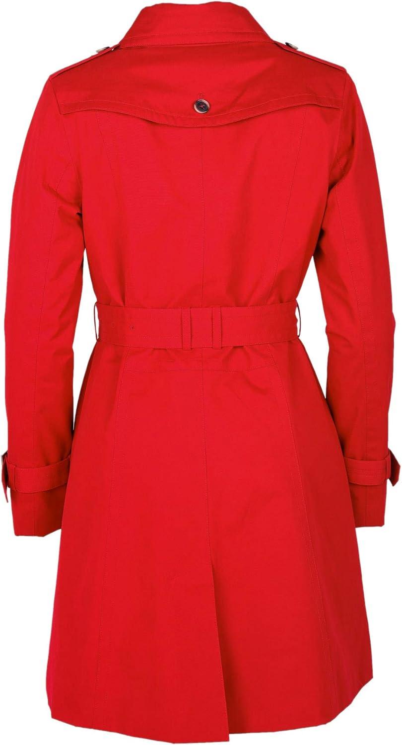 imagePendleton Outerwear Womens Bridgeport Critically Seam Sealed Rain Trench Coat RED Large