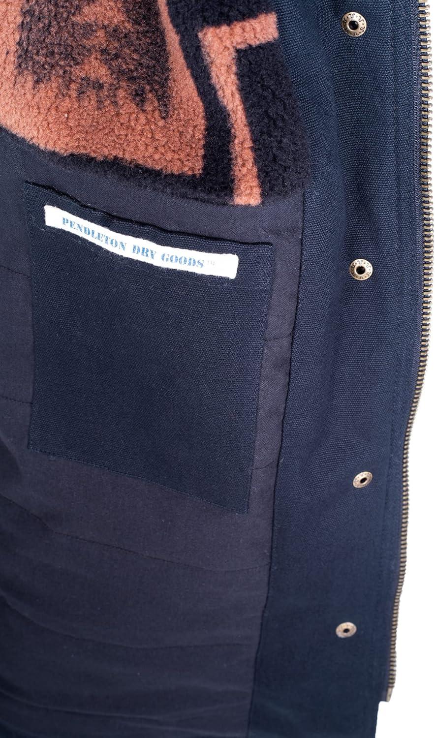 imagePendleton St Helena Raglan Duster With Corduroy Trim and Waterproof TPUDWRBlackBlack