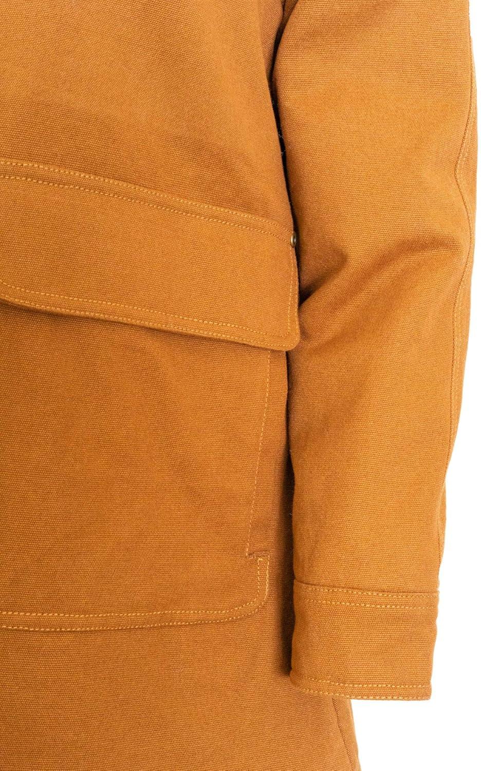 imagePendleton St Helena Raglan Duster With Corduroy Trim and Waterproof TPUDWRWhiskeyBreen