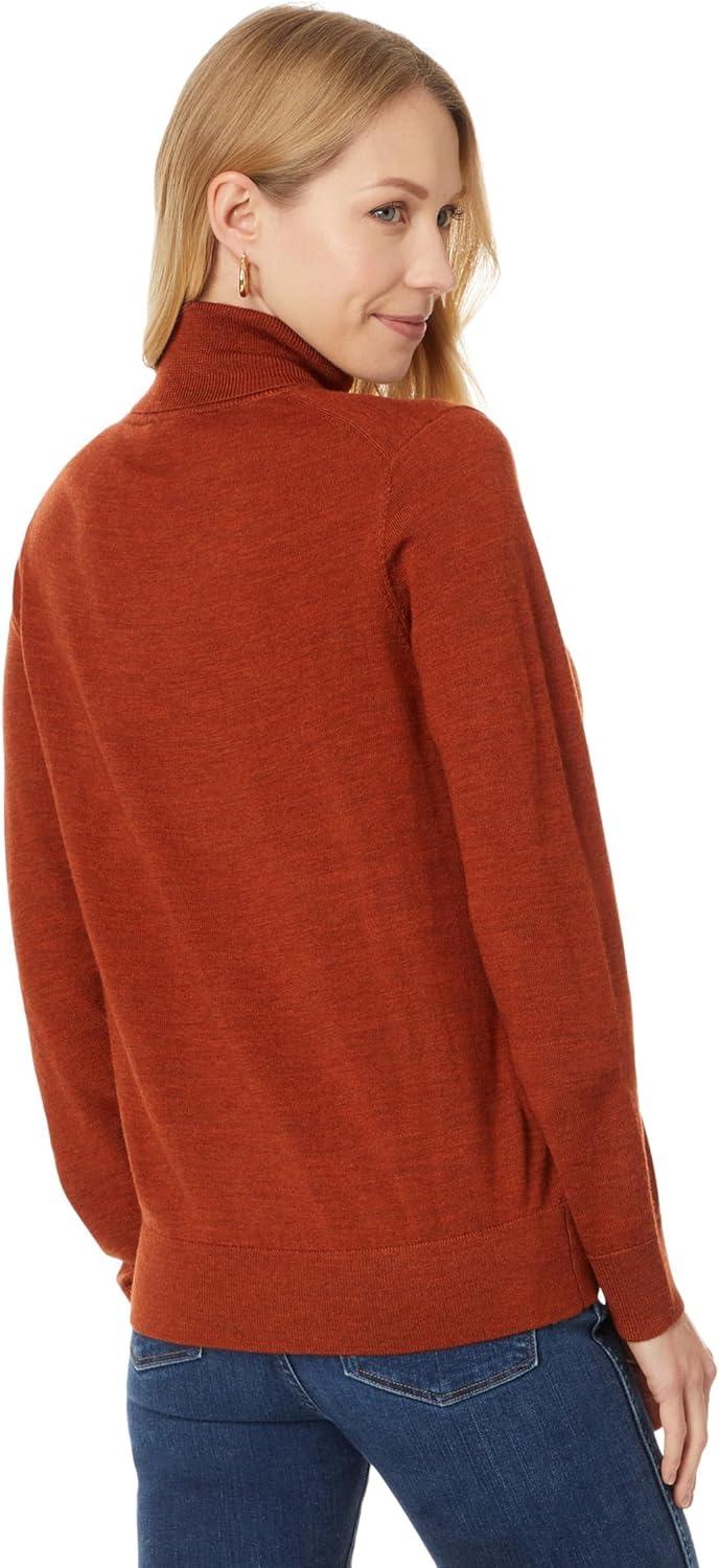 imagePendleton Womens Merino Turtleneck Arabian Spice Heather XL