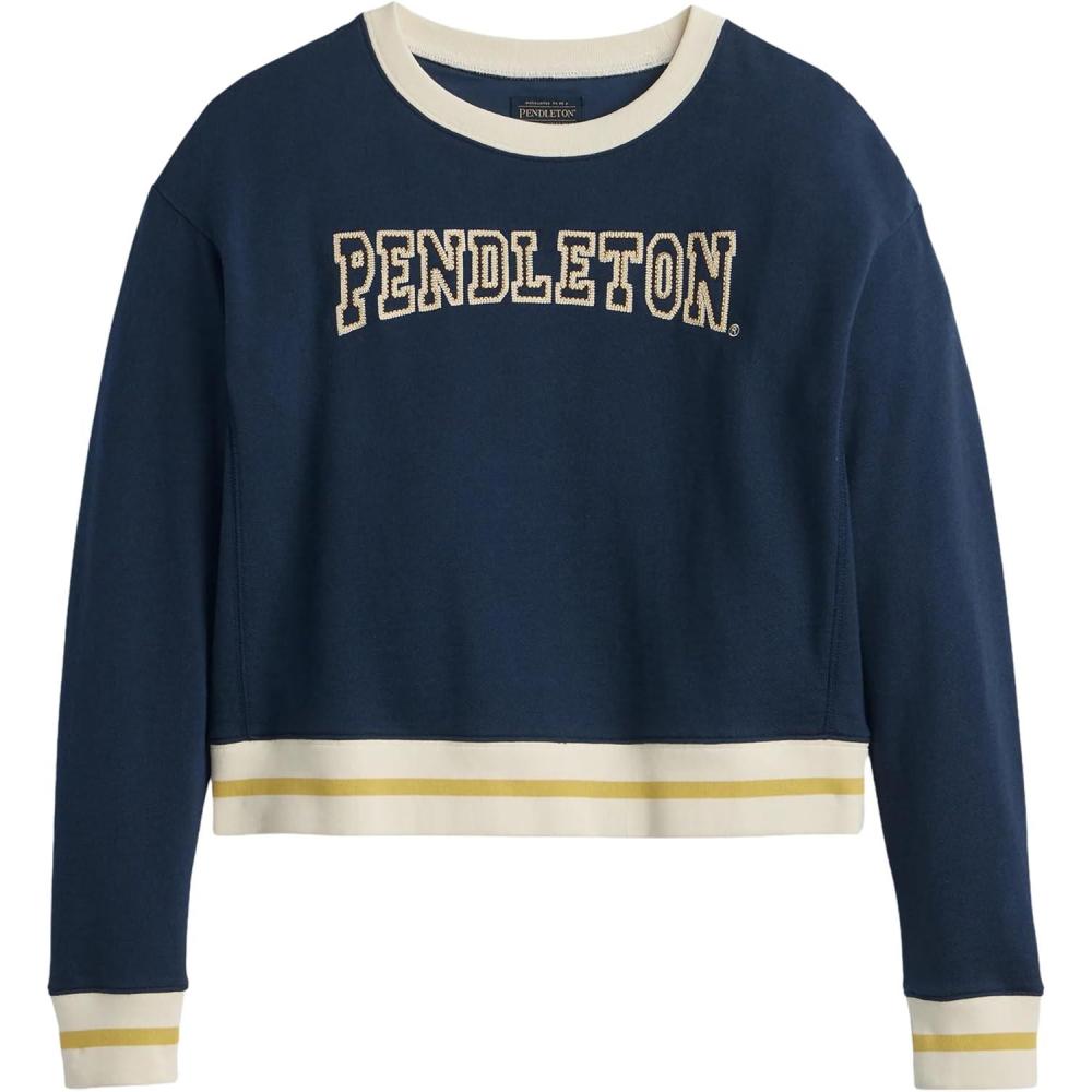 imagePENDLETON womens Graphic French Terry PulloverNavy