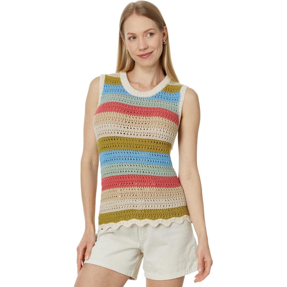 imagePendleton Womens SL Stripe SweaterSandshell Multi Stripe