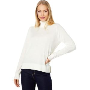 Pendleton Womens Raglan Merino Wool Turtleneck Sweater(Ivory)