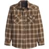 Taupe/Gold Plaid