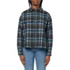 Grey Mix/Aqua Plaid