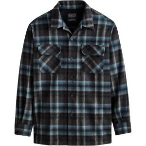 Pendleton Mens Classic(Grey Mix/Aqua Plaid)