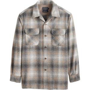 Pendleton Mens Classic(Grey Mix/Tan Mix Plaid)
