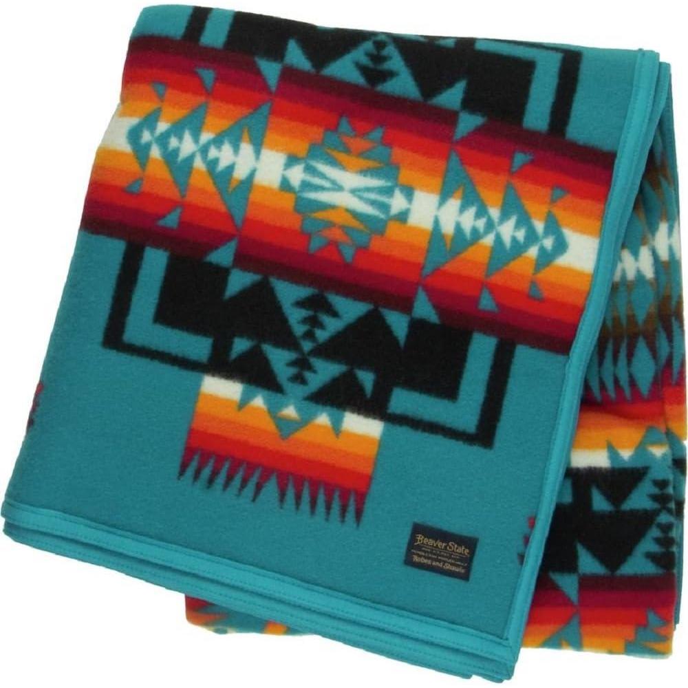 imagePendleton Chief Joseph Turquoise Blanket Throw