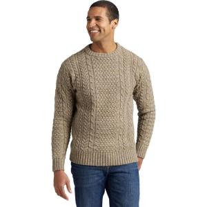 Pendleton Mens Shetland Fisherman Sweater(Coyote)