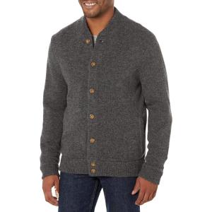 Pendleton Mens Shetland Wool Cardigan(Charcoal)