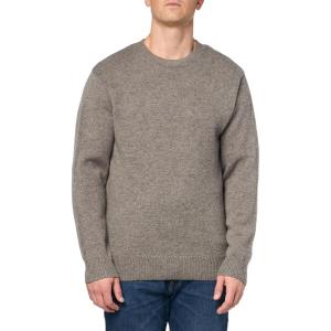 Pendleton Men’s Shetland Wool Pullover Men’s Sweater – Classic Crewneck for Men, Naturally Warm, Odor and Stain-Resistant(Stone Heather)