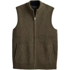 Pendleton Mens Shetland Wool Sweater Vest(Camo Heather)