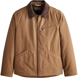 Pendleton Tahoma Men’s Trucker Jacket in Big Sky Canvas(Saddle)