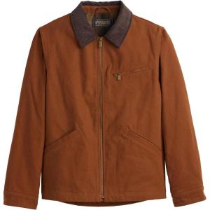 Pendleton Tahoma Men’s Trucker Jacket in Big Sky Canvas(Whiskey)