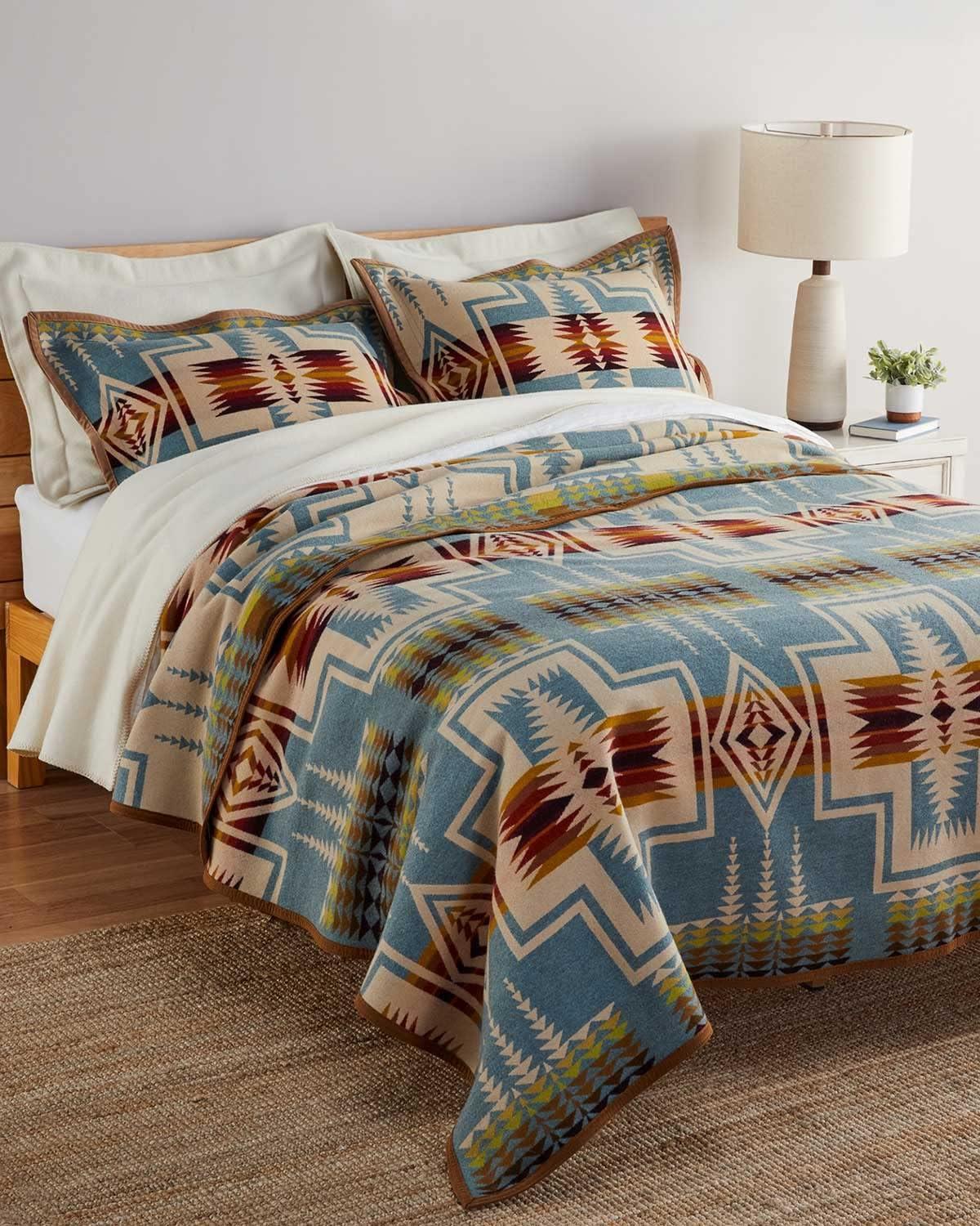 imagePendleton Harding Shale Queen Size Blanket