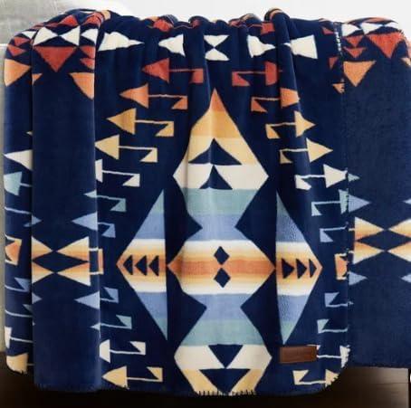 imagePendleton Ultra Soft Plush Throw 50quot x 70quot Big Thunder