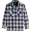 Blue/Tan Check