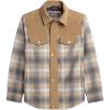Grey Camel Plaid