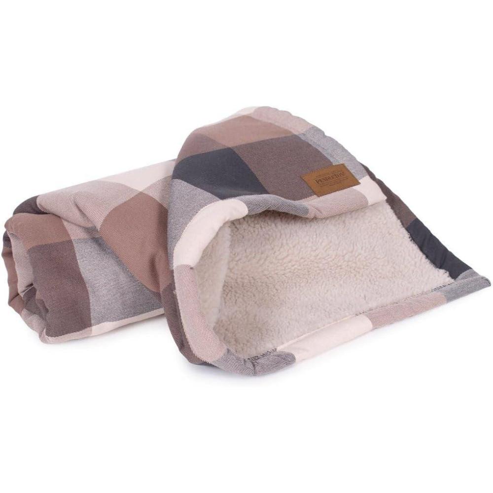 image:imagePendleton Berber Pet Blanket Harding Tonal NaturalBlock Plaid