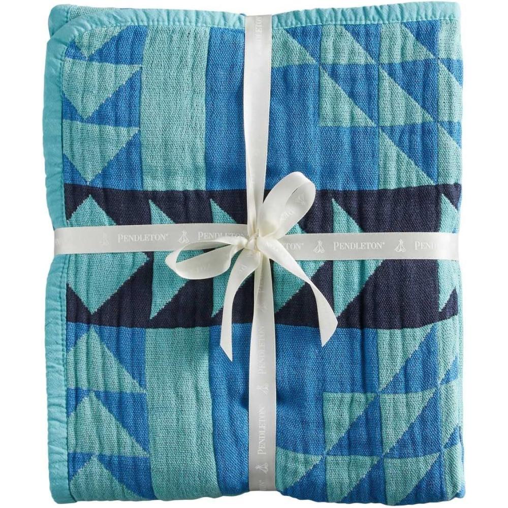 image:imagePendleton Cotton Woven Baby Blanket Smith Rock Ocean