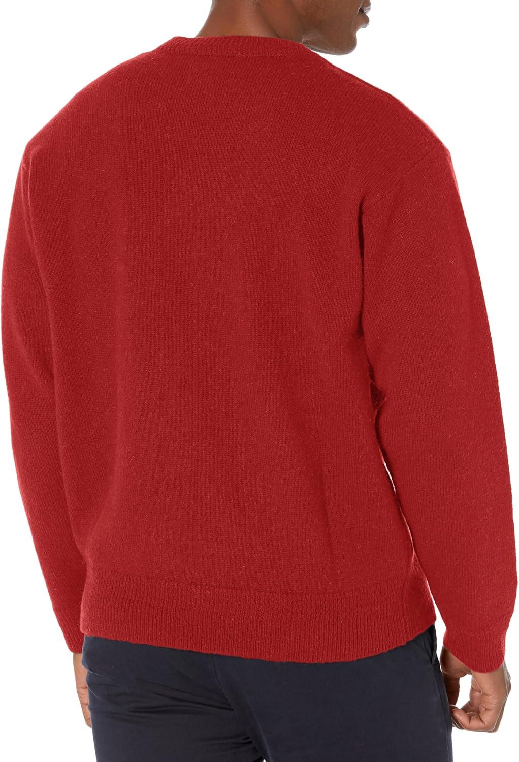 image:imagePendleton Mens Shetland Wool CrewChili Red